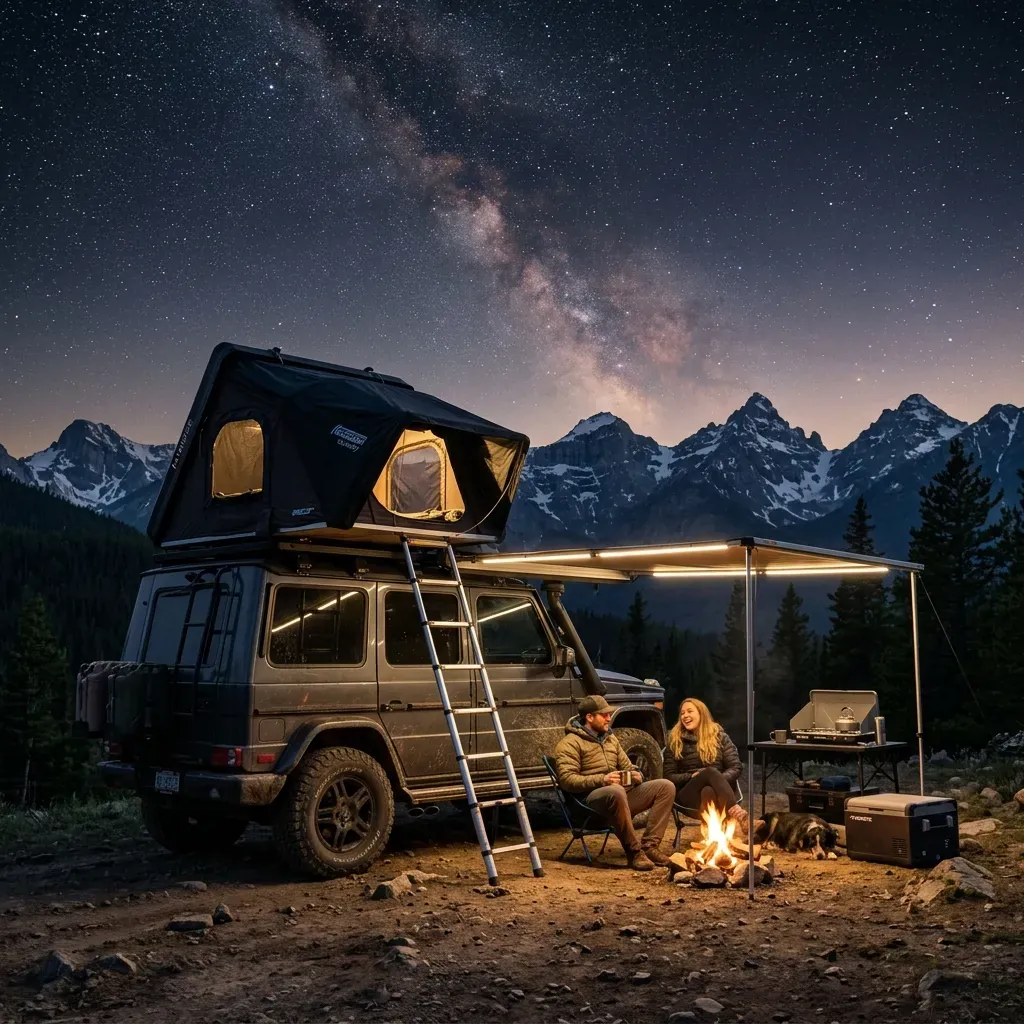 Premium Hard-Shell Rooftop Tent